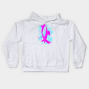 Breast cancer awareness for Elizabeth Kids Hoodie